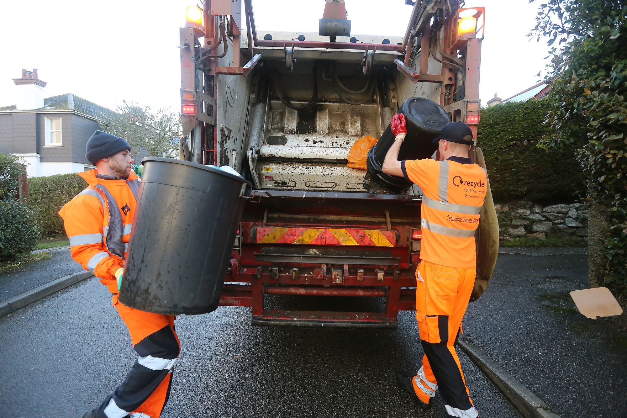 Changes to Cornwall’s Waste Collection Schedule Over Christmas and New Year