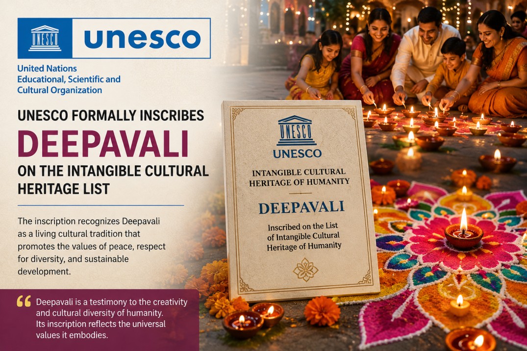 UNESCO Formally Inscribes Deepavali on the Intangible Cultural Heritage List